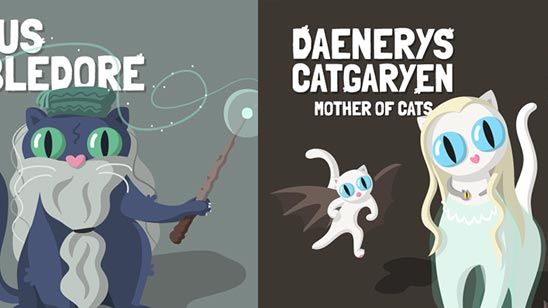 12 de las mejores series y películas representadas por gatos en estas divertidas ilustraciones noticias imagen