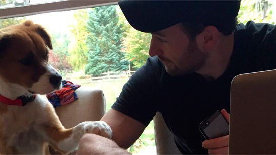 El reencuentro de Chris Evans con su perro que se ha hecho viral noticias imagen
