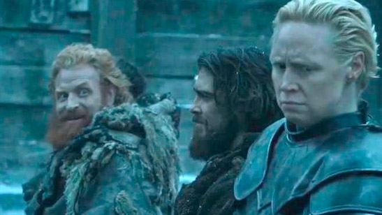 'Juego de tronos': Gwendoline Christie bromea con la mirada que Tormund dedica a Brienne: "es terrorífica"