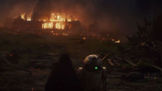 'Star Wars: Los últimos Jedi': ¿Hemos visto la destrucción de la Academia de Luke en el tráiler? 