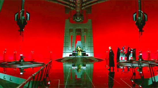 'Star Wars: Los últimos Jedi': ¿Quiénes acompañan en el salón del trono a Snoke y qué podrían ser esas máquinas? noticias imagen