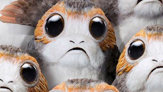 'Star Wars 8: Los últimos Jedi': Una imagen oficial muestra a un porg reaccionando a la comida de Chewbacca noticias imagen