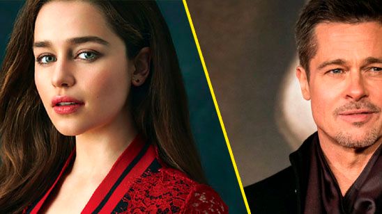 Brad Pitt puja 120.000 dólares para ver 'Juego de Tronos' con Emilia Clarke noticias imagen