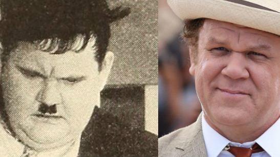 John C. Rilley, irreconocible como Oliver Hardy en el biopic de 'El gordo y el flaco'