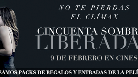 ¡Sorteamos 5 packs de regalos + 5 entradas dobles para ver ‘Cincuenta Sombras Liberadas' en cines!
 noticias imagen