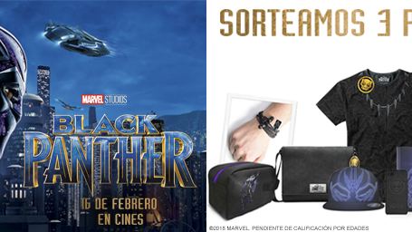 ¡SORTEAMOS 3 PACKS DE REGALOS DE 'BLACK PANTHER'!