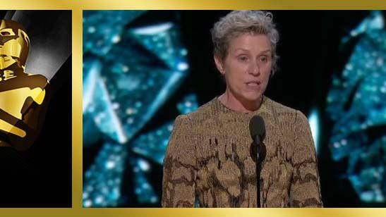 Oscar 2018: Frances McDormand pone en pie a todas las mujeres en su discurso