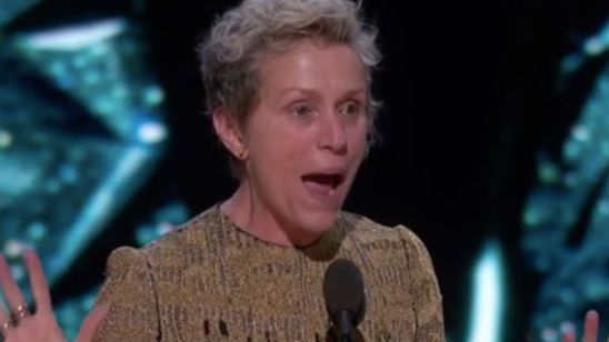 Oscar 2018: A Frances McDormand le robaron la estatuilla