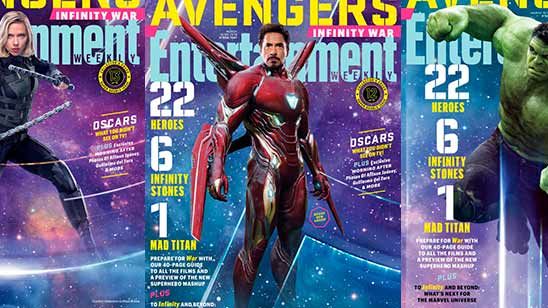 'Vengadores: Infinity War': Nébula, Viuda Negra, Capitán América y más protagonizan las nuevas portadas de 'EW' noticias imagen
