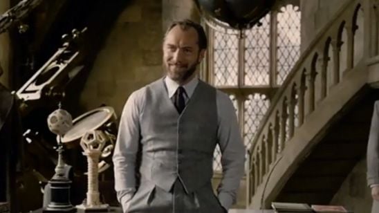 'Animales fantásticos 2': ¿Reconoces el aula en la que está Albus Dumbledore?  noticias imagen