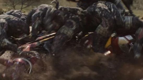 Nuevo 'merchandising' de 'Vengadores: Infinity War' muestra en detalle a la Orden Negra y a los outriders, noticias imagen