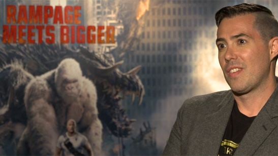 Brad Peyton ('Proyecto Rampage'): "El juego, de muchas maneras, sólo era un trampolín"