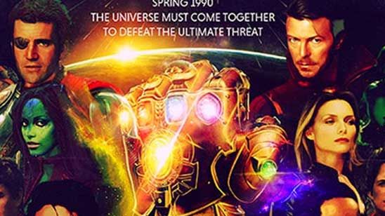 'Vengadores: Infinity War': Alucina con este póster de los superhéroes de los años 80  noticias imagen