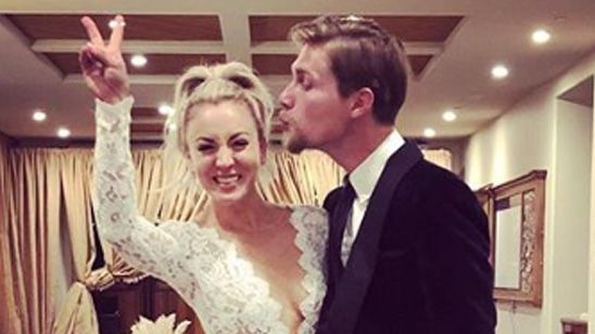 Kaley Cuoco ha compartido un adelanto del vídeo de su boda con el jinete Karl Cook noticias imagen