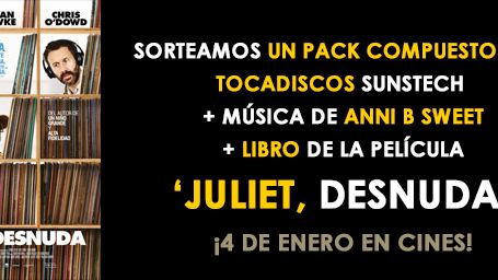 ¡SORTEAMOS UN TOCADISCOS SUNSTECH Y UN LIBRO DE 'JULIET, DESNUDA'! noticias imagen