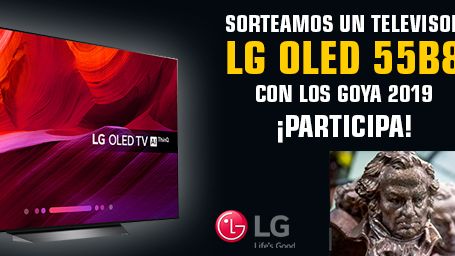 ¡SORTEAMOS UN TELEVISOR LG OLED55B8 CON MOTIVO DE LOS GOYA 2019! noticias imagen