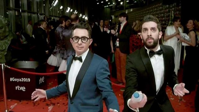 Goya 2019: David Broncano y Berto Romero protagonizaron uno de los momentos de mayor vértigo noticias imagen