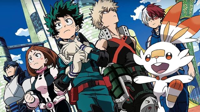 Los fans de 'My Hero Academia' conectan la serie con el nuevo 'Pokemon Espada y Escudo'