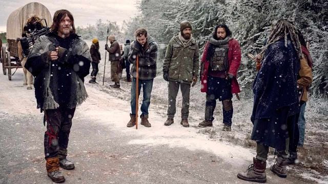 La nieve llega a 'The Walking Dead': Negan forma parte de la familia en las imágenes del final de temporada noticias imagen