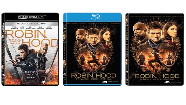 'Robin Hood', ya a la venta en DVD, Blu-ray y 4K