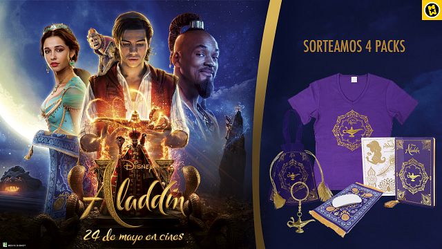¡SORTEAMOS 4 PACKS DE 'ALADDIN'! noticias imagen