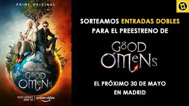 ¡SORTEAMOS ENTRADAS DOBLES PARA ASISTIR A UN EVENTO EXCLUSIVO DE 'GOOD OMENS'!