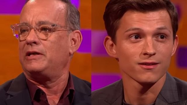 Tom Hanks da lecciones de interpretación a Tom Holland noticias imagen