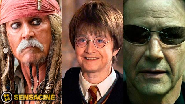 Así envejecerían Neo, Harry Potter, Katniss Everdeen, Aragorn, Jack Sparrow y otros personajes icónicos del cine