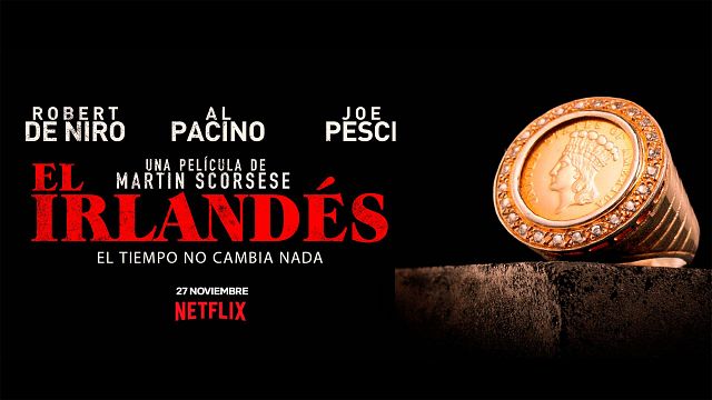 'El irlandés', la nueva película de Martin Scorsese, ya tiene fecha de estreno en Netflix: 27 de noviembre