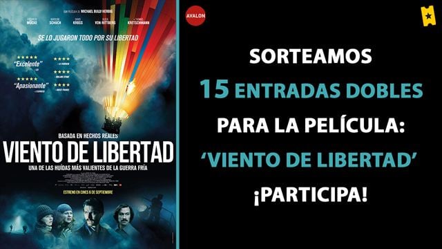 ¡SORTEAMOS 15 ENTRADAS DOBLES PARA 'VIENTO DE LIBERTAD' (EN CINES 6 DE SEPTIEMBRE)!