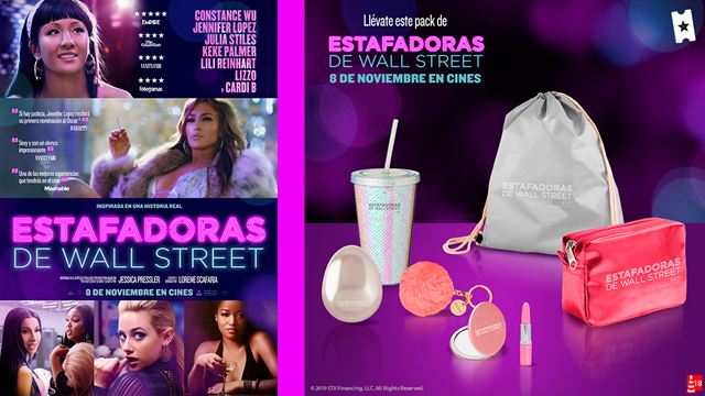 SORTEAMOS PACKS DE ‘ESTAFADORAS DE WALL STREET'