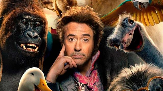 'Las aventuras del doctor Dolittle': Robert Downey Jr. y sus animales protagonizan estos pósters en EXCLUSIVA
