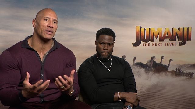 Los protagonistas de 'Jumanji: Siguiente nivel' nos cuentan qué papeles suyos elegirían para pasarse el videojuego noticias imagen
