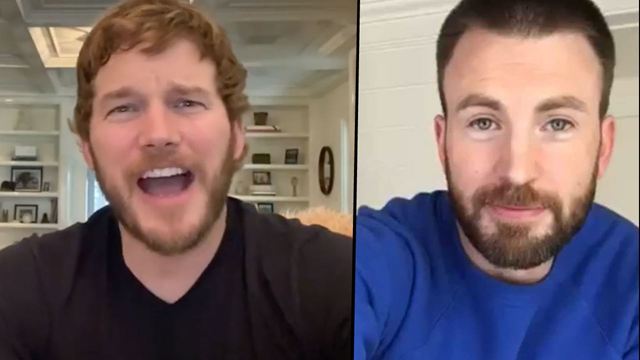 Ser devorado por un dinosaurio o tener una cita con los Vengadores originales. Chris Pratt y Chris Evans se apuntan al #AllInChallenge