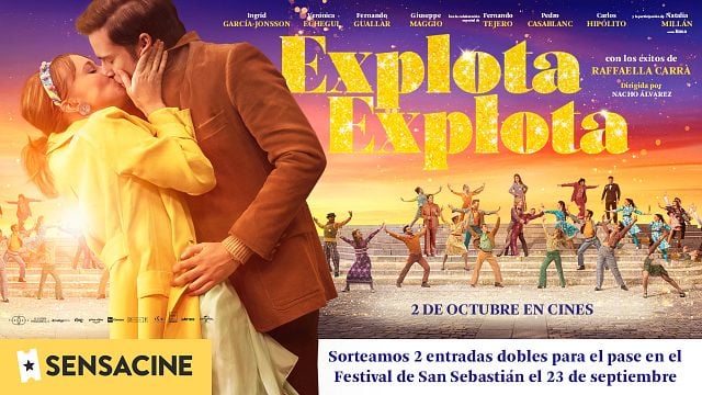 Sorteamos dos entradas dobles para ver 'Explota explota' en el preestreno del Festival de San Sebastián noticias imagen