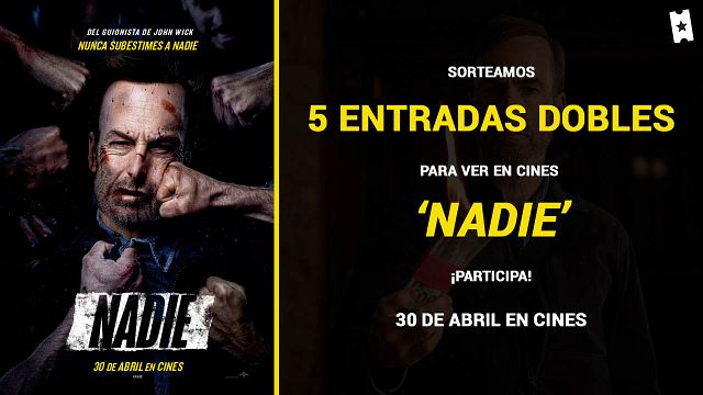 Sorteamos 5 entradas dobles para ver en cines 'Nadie', lo nuevo del guionista de 'John Wick' noticias imagen