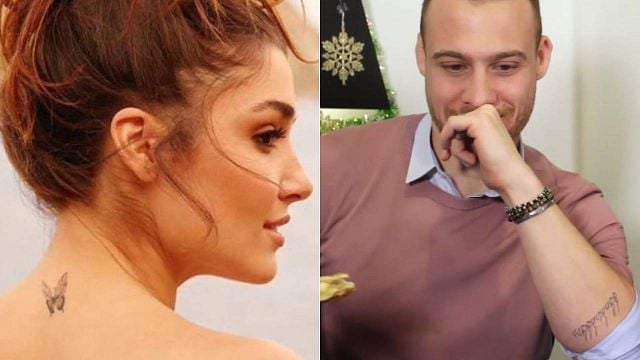 Esto significan los tatuajes que Kerem Bürsin y Hande Erçel no pueden mostrar en 'Love is in the air' noticias imagen