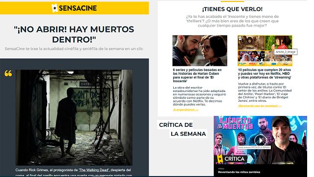Recibe en tu mail los estrenos, las recomendaciones de streaming y noticias de cine y series de la semana noticias imagen