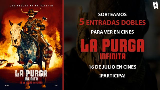 Sorteamos 5 entradas dobles para ver en cines 'La purga Infinita' noticias imagen