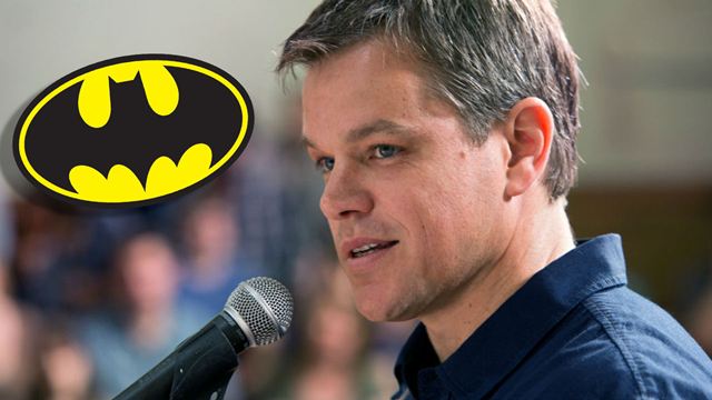 Matt Damon afirma que hizo el casting para dos películas de 'Batman'