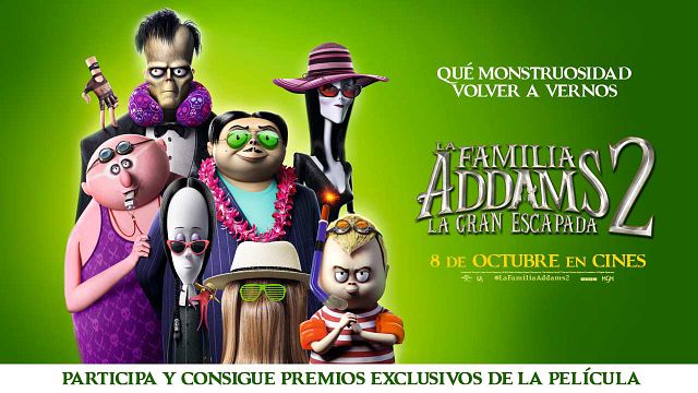 Sorteamos 5 packs de ‘merchandising’ de ‘La familia Addams 2: La gran escapada’ noticias imagen