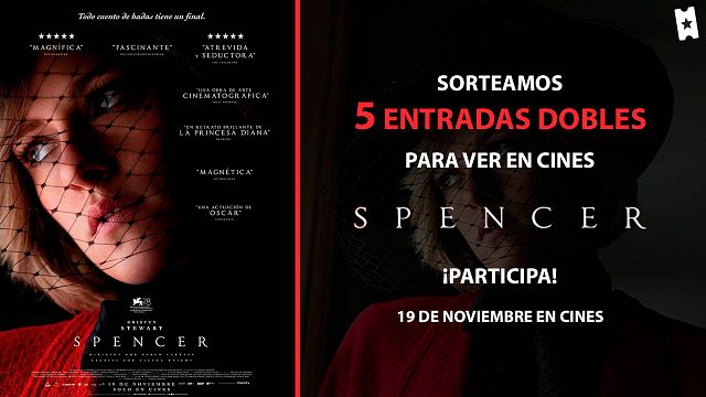 Sorteamos 5 entradas dobles para ver ‘Spencer’ en pantalla grande noticias imagen