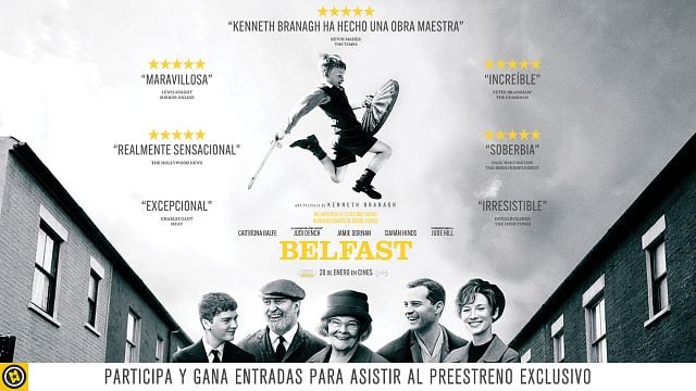 Sorteamos 25 entradas dobles para asistir al preestreno de ‘Belfast’ en Madrid noticias imagen