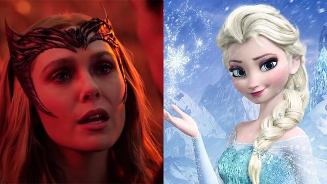 Elsa como Bruja Escarlata y Vaiana como Valquiria: Un artista convierte a los personajes de Disney en superhéroes de Marvel