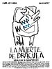 Cartel de La muerte de Drácula