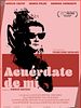 Cartel de Acuérdate de mí