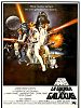 Cartel de Star Wars: Episodio IV - Una nueva esperanza (La guerra de las galaxias)