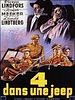 Cartel de Die Vier im Jeep