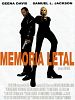 Cartel de Memoria letal