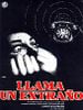 Cartel de Llama un extraño